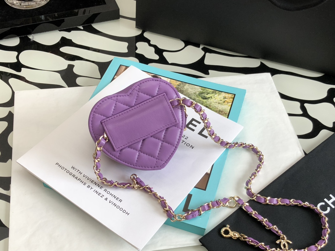 CHANLE Heart Bag-10*11*4CM