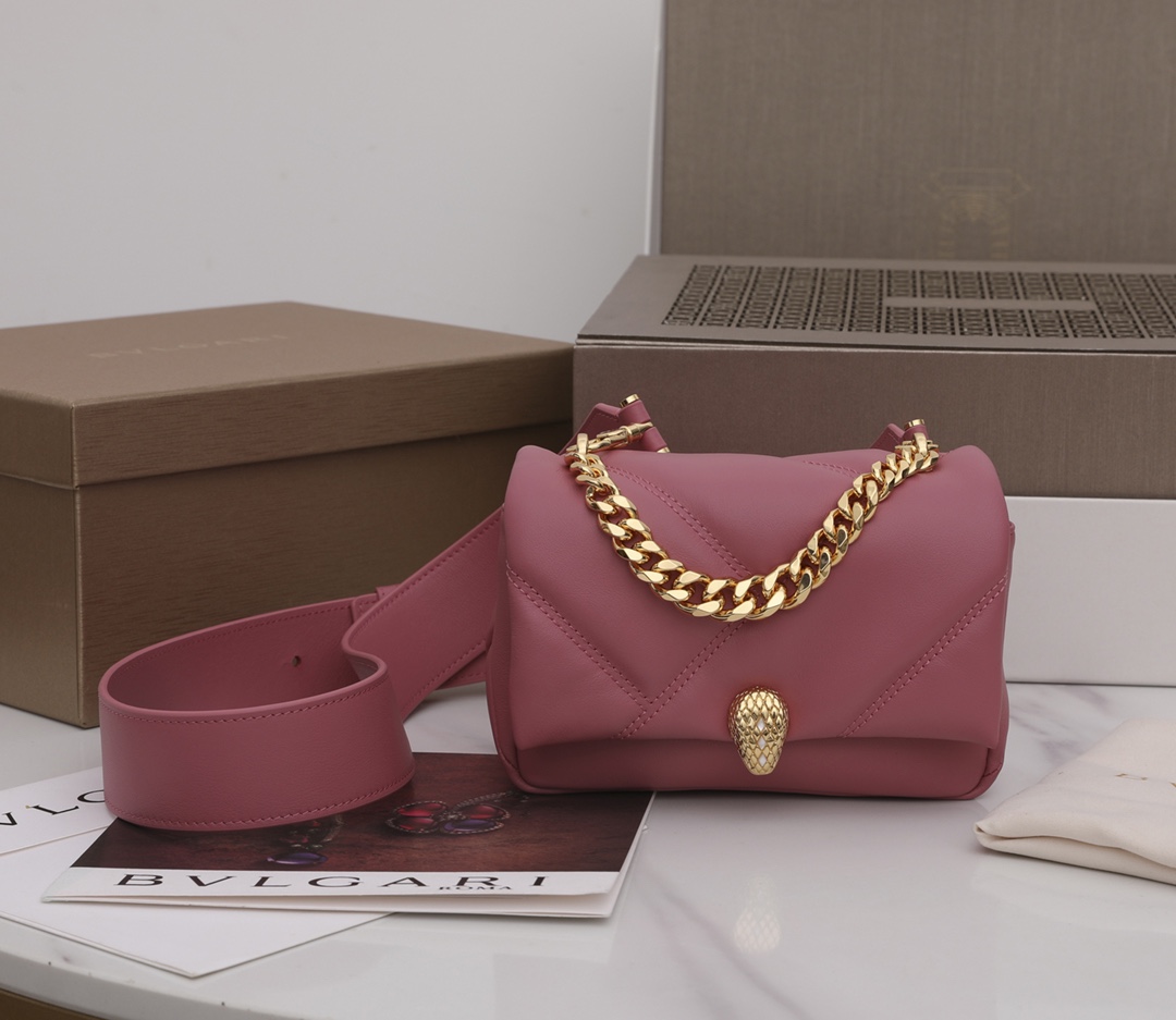 B*l*ai serpenti cabochon bag-18*12*8cm