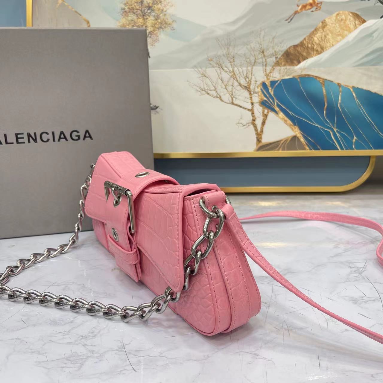Ba*len*cia*ga lindsay bag-29x13x4.8cm