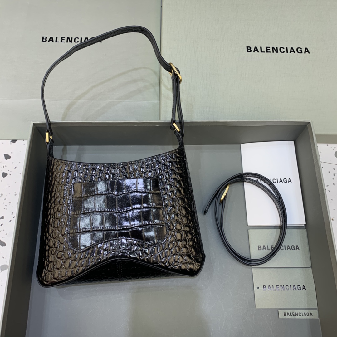 Ba*len*cia*ga hobo-23x16x5cm