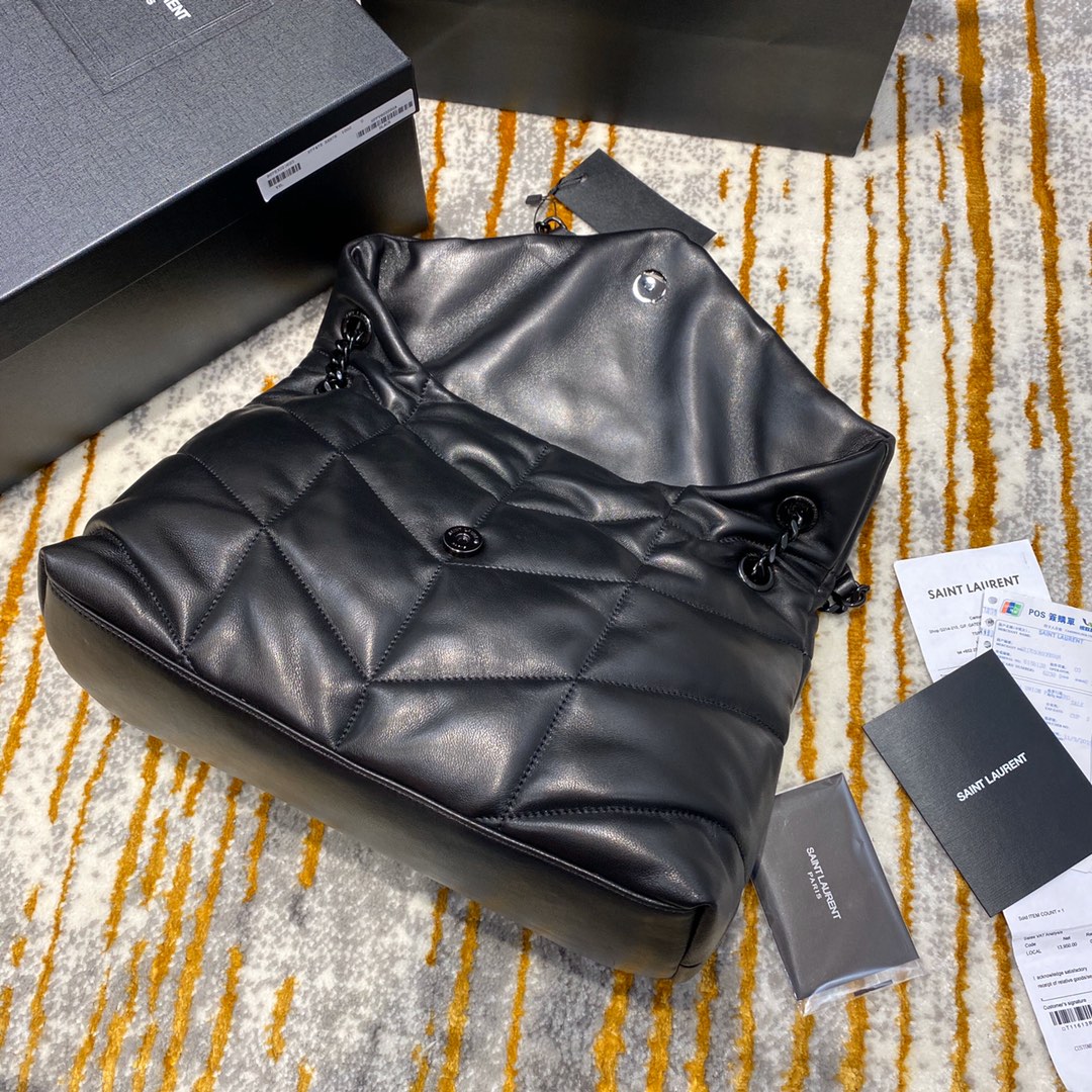 Y*L loulou puffer-lambskin leather