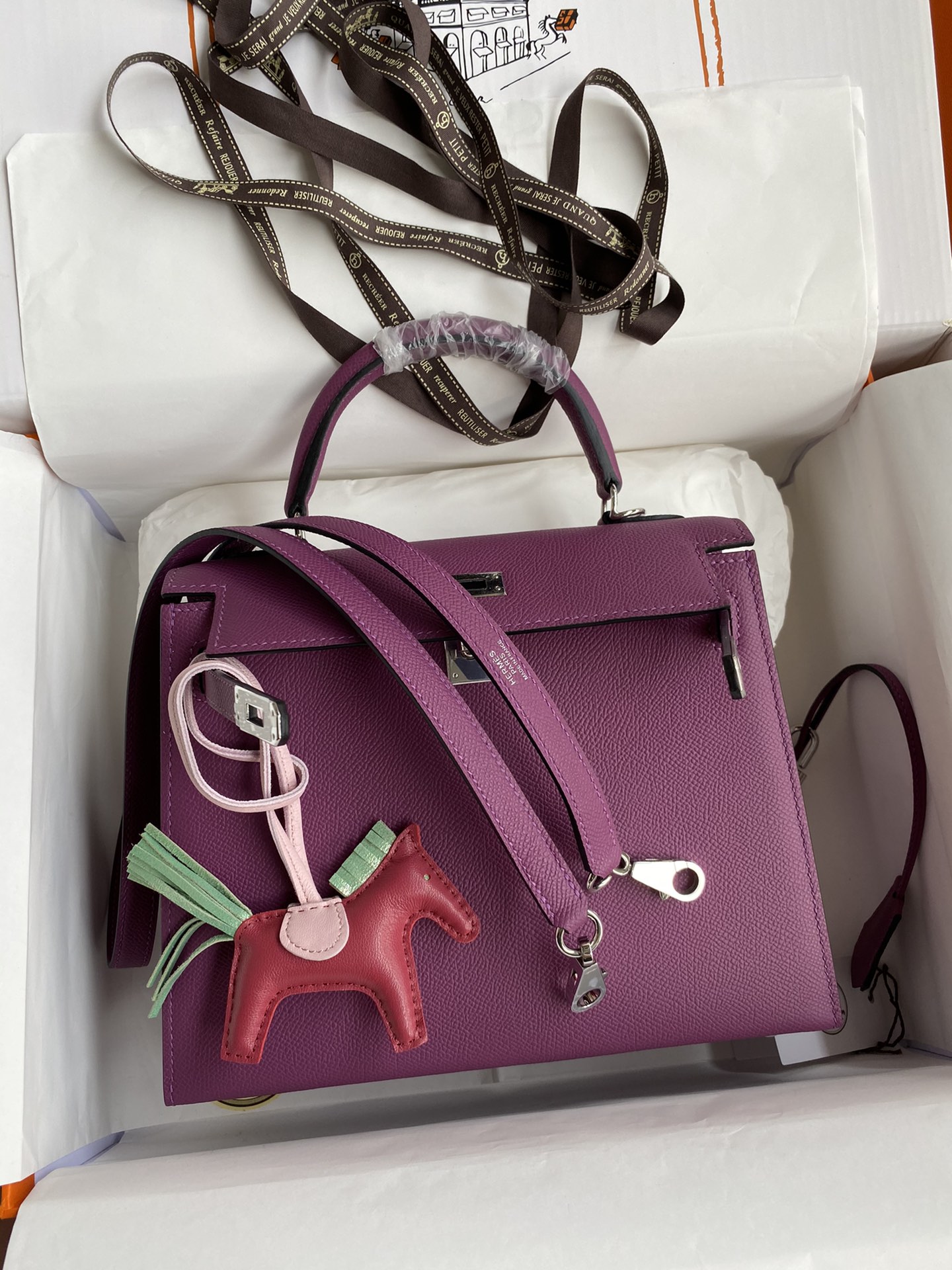 H**mes kelly-epsom leather-25cm