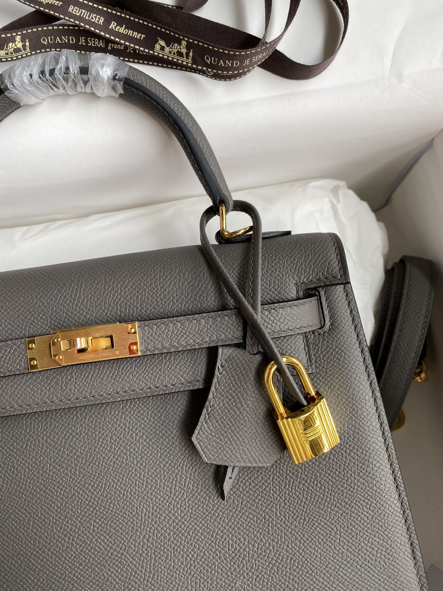 H**mes kelly-epsom leather-25cm
