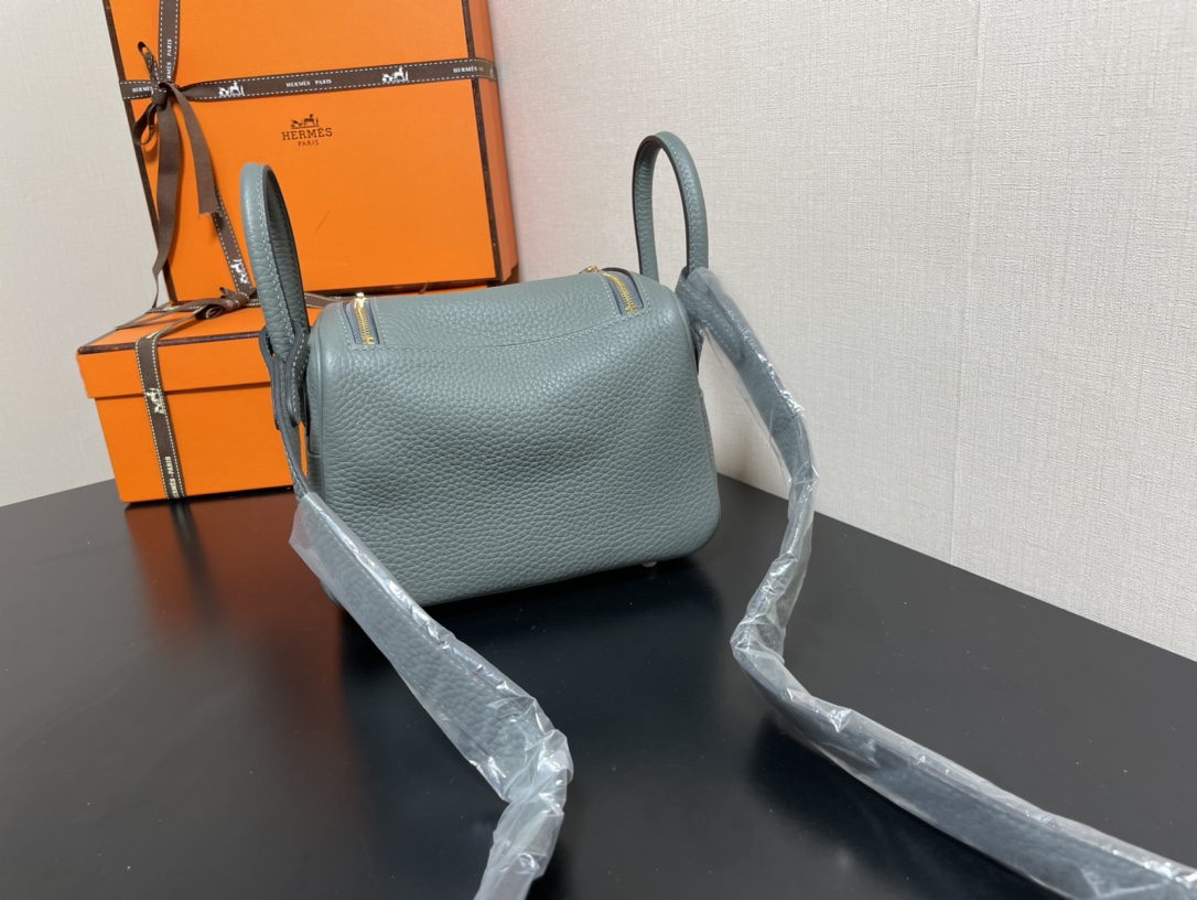 H**mes lindy 19-togo leather-19cm