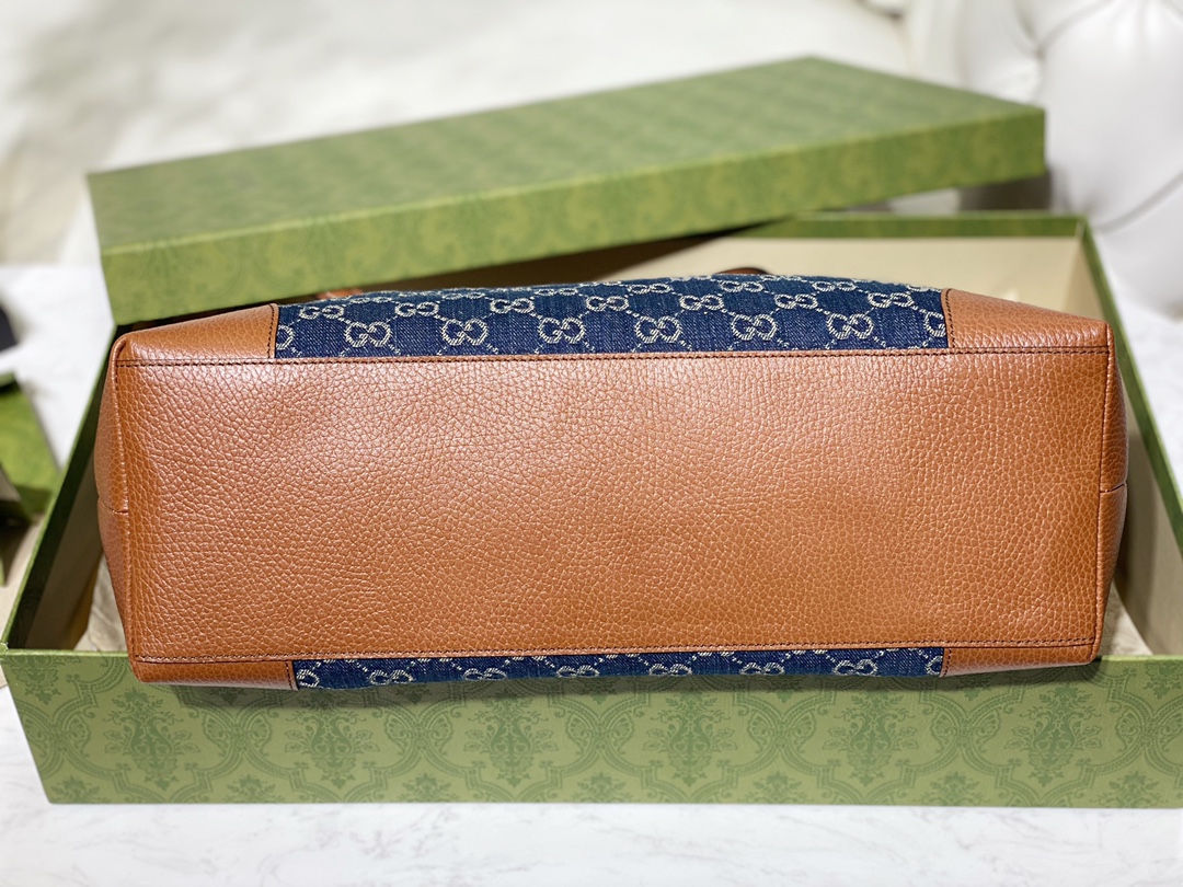 G*u*i demin tote handbags-38*28*14cm