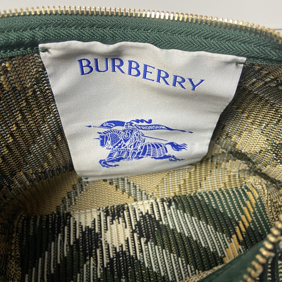 B**rry small check hobo bag-21.5*10.5*23cm