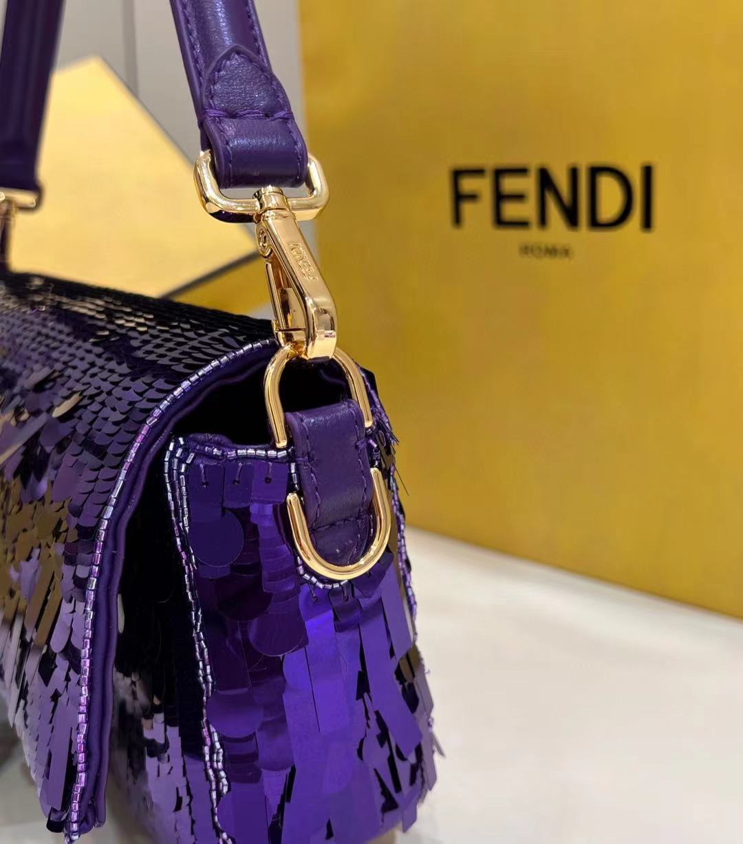 F**di baguette bag-28x6x13.5cm