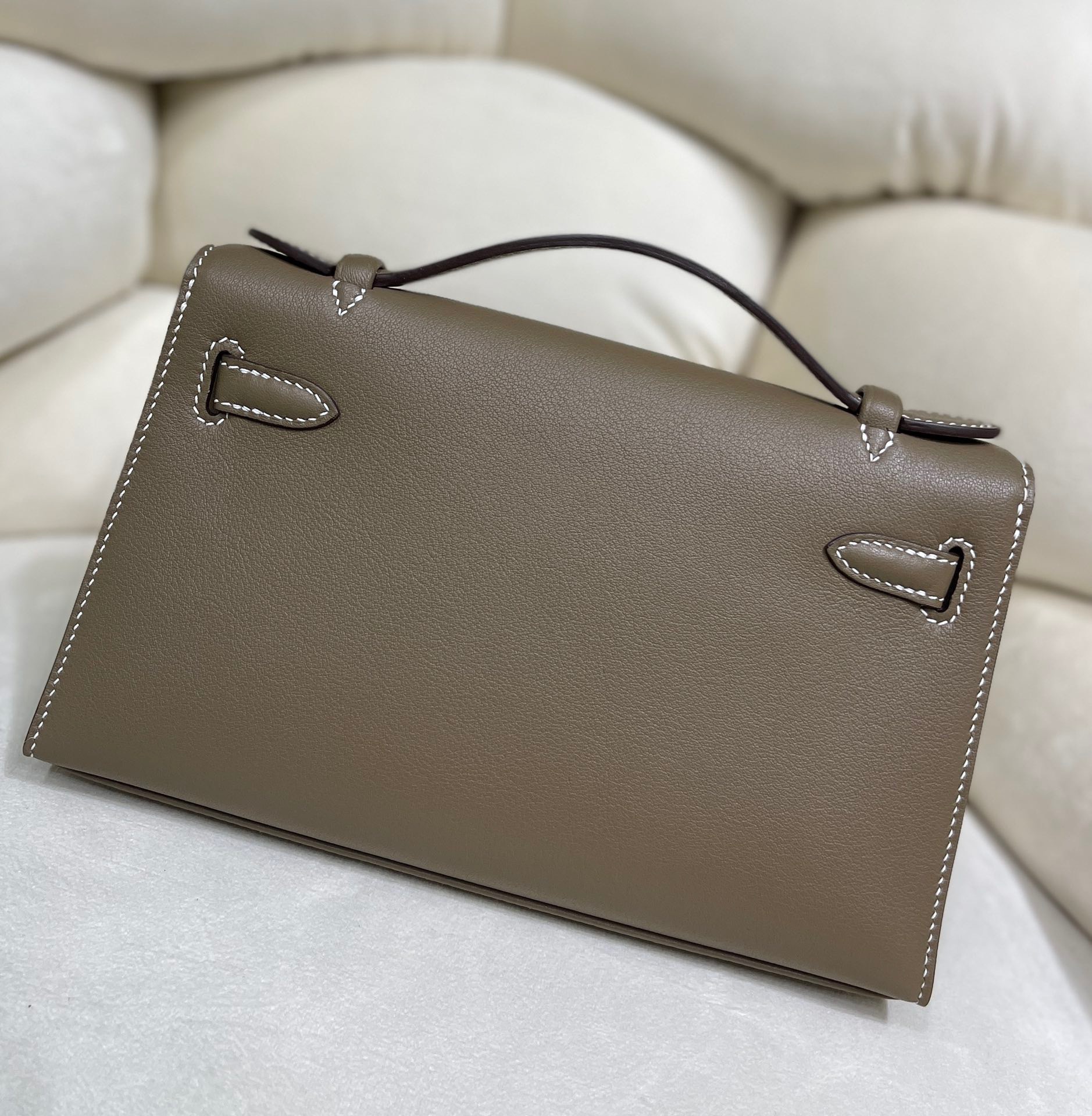 H**mes mini kelly pochette-epsom leather-22cm