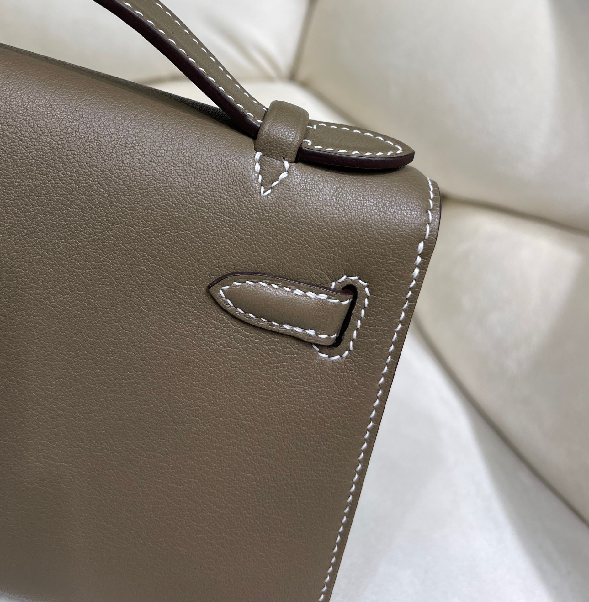 H**mes mini kelly pochette-epsom leather-22cm
