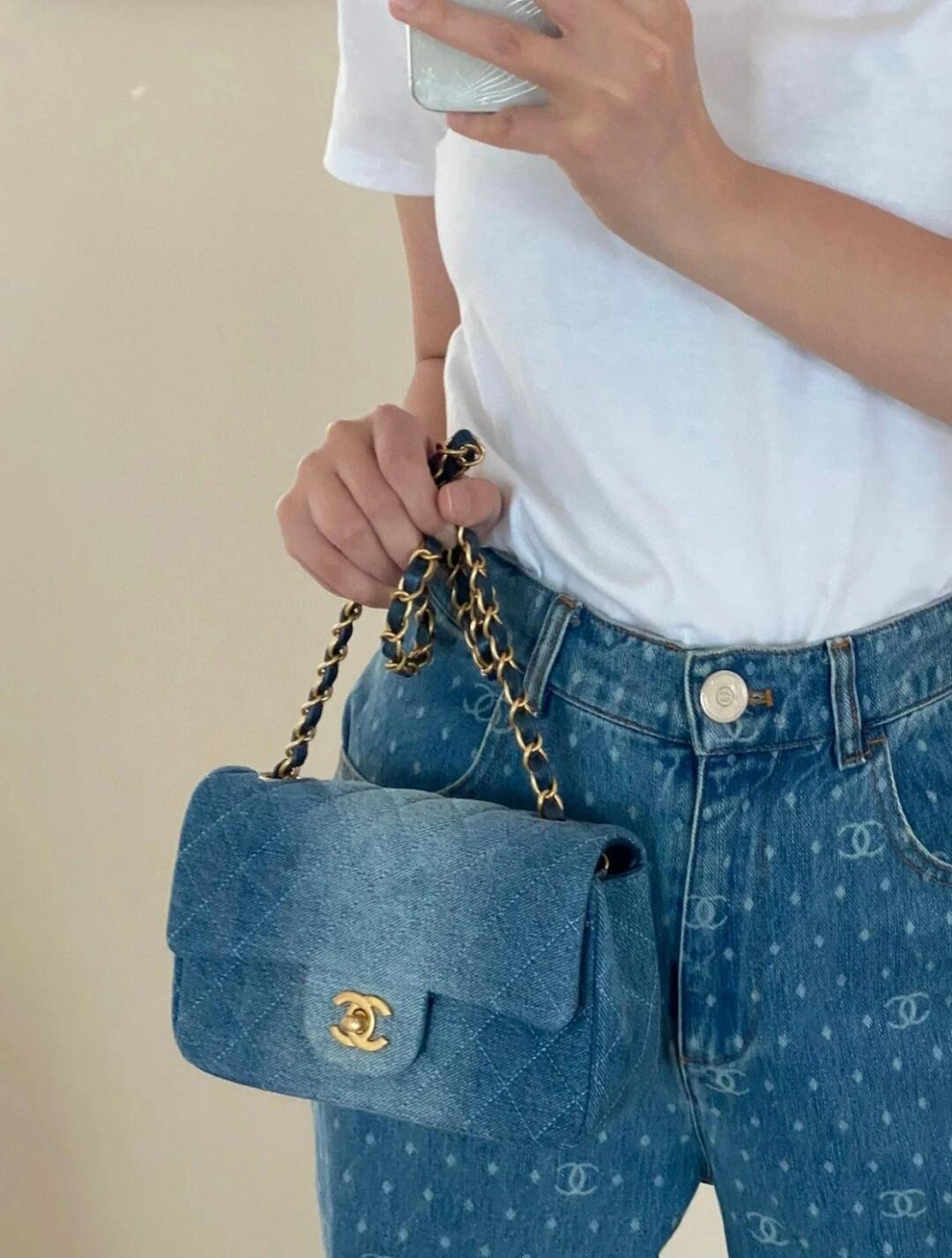 Ch@nel Flap Bag-25CM