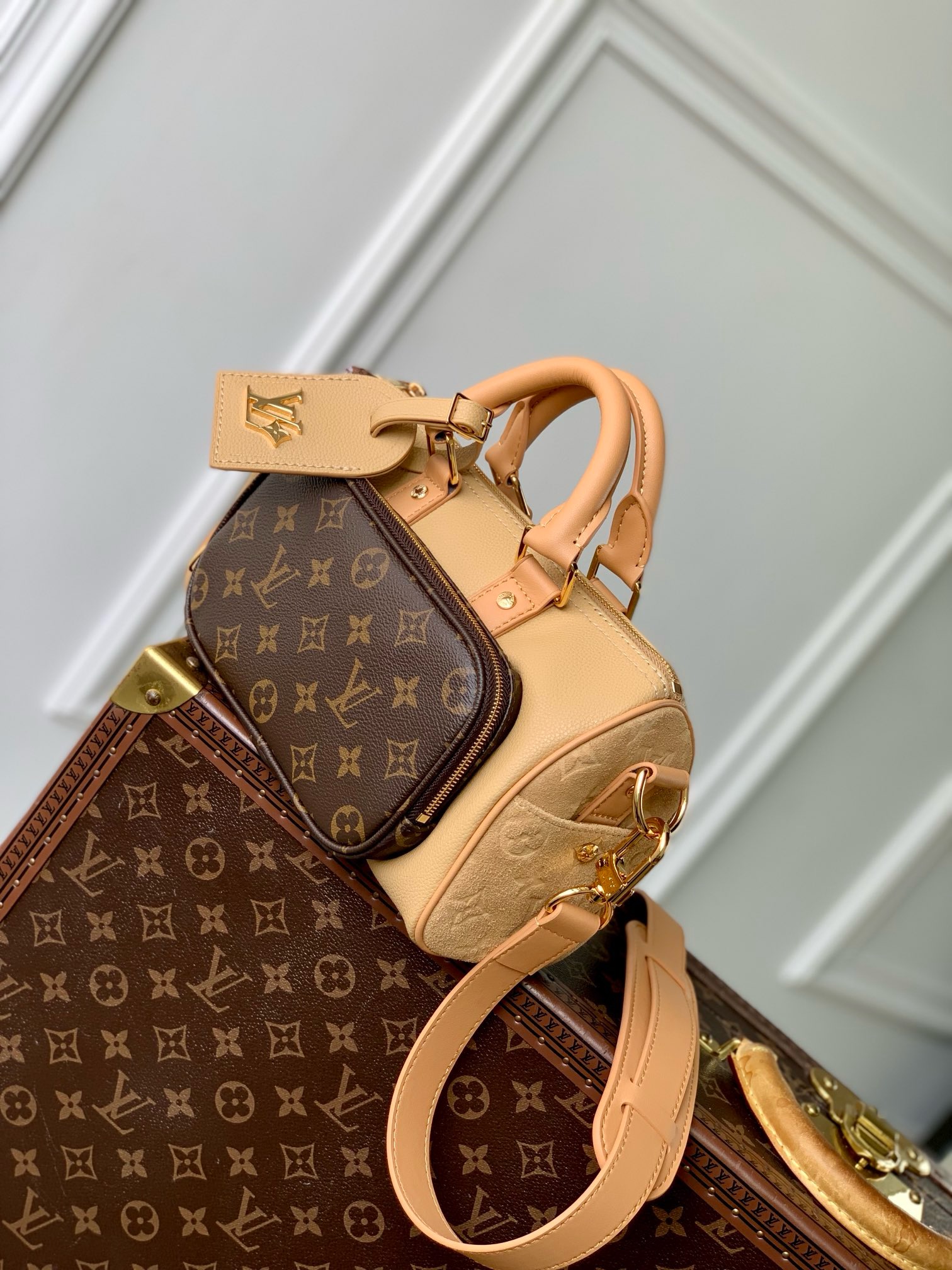 l0vis Vvtt0n keepall bandoulière 25 -m12627-25*15*11cm