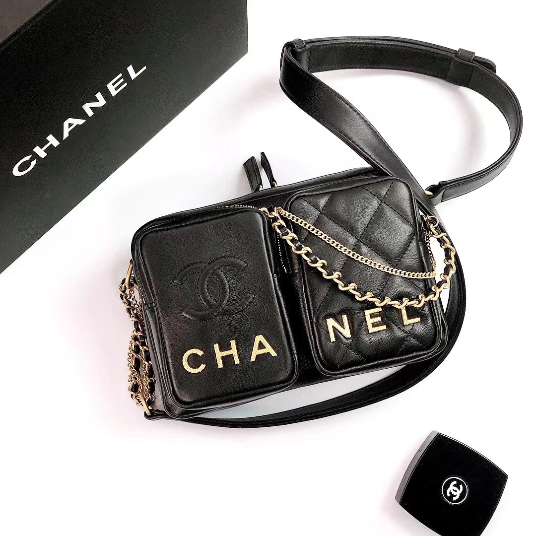 Ch@nel Camera Bag-AS2924-20×5×15CM