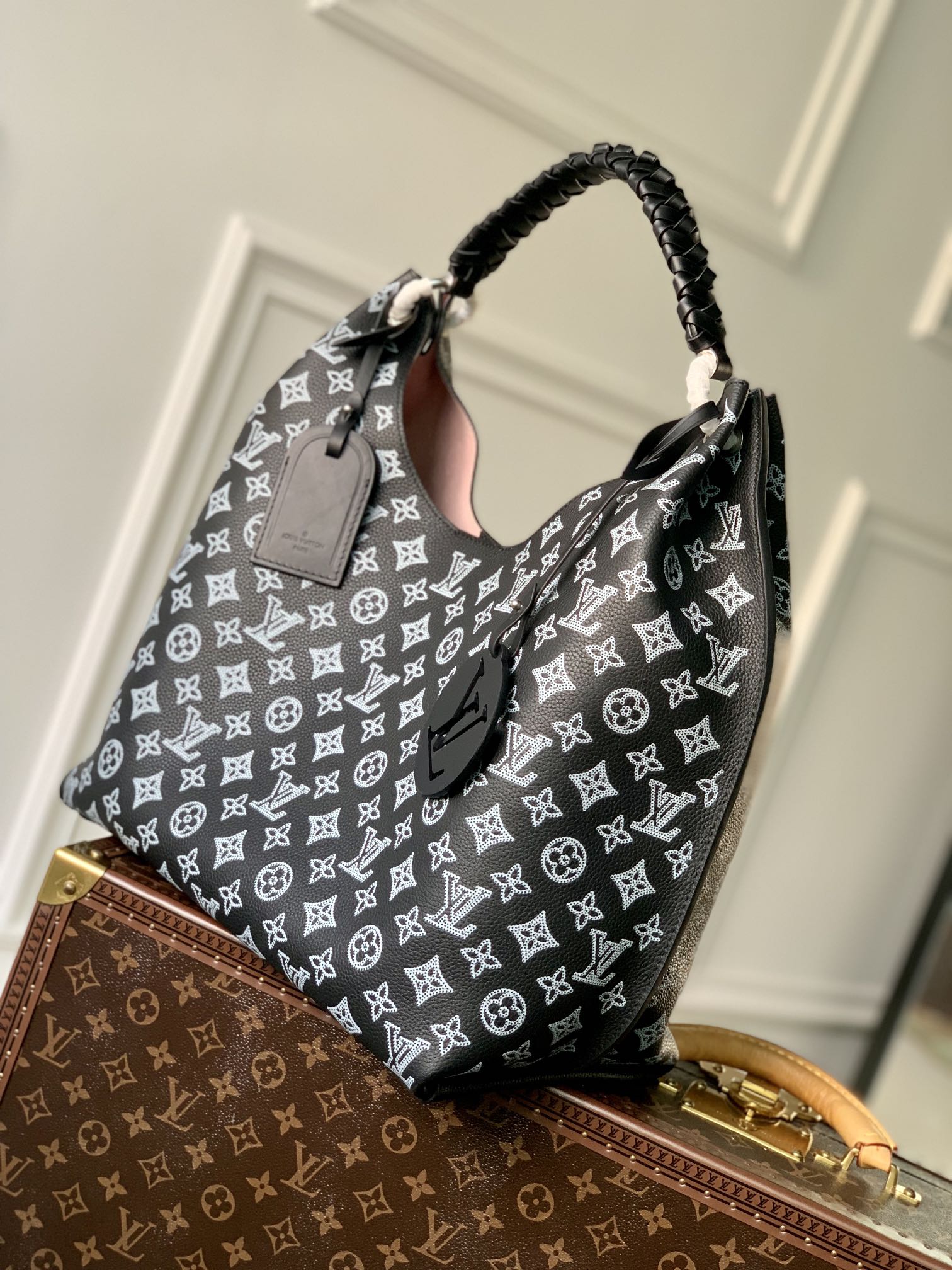 l0*is V*t0n carmel hobo bag-35*40*17cm