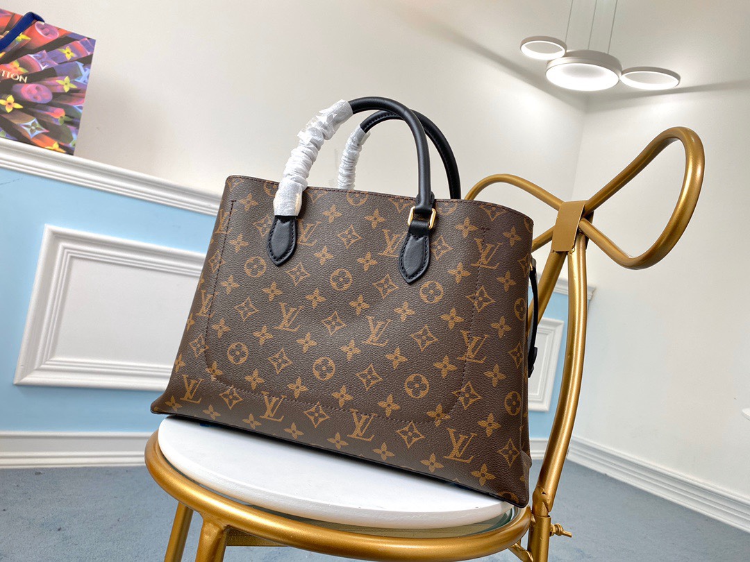 l0*is V*t0n flower tote monogram canvas m43550-34*24*13cm