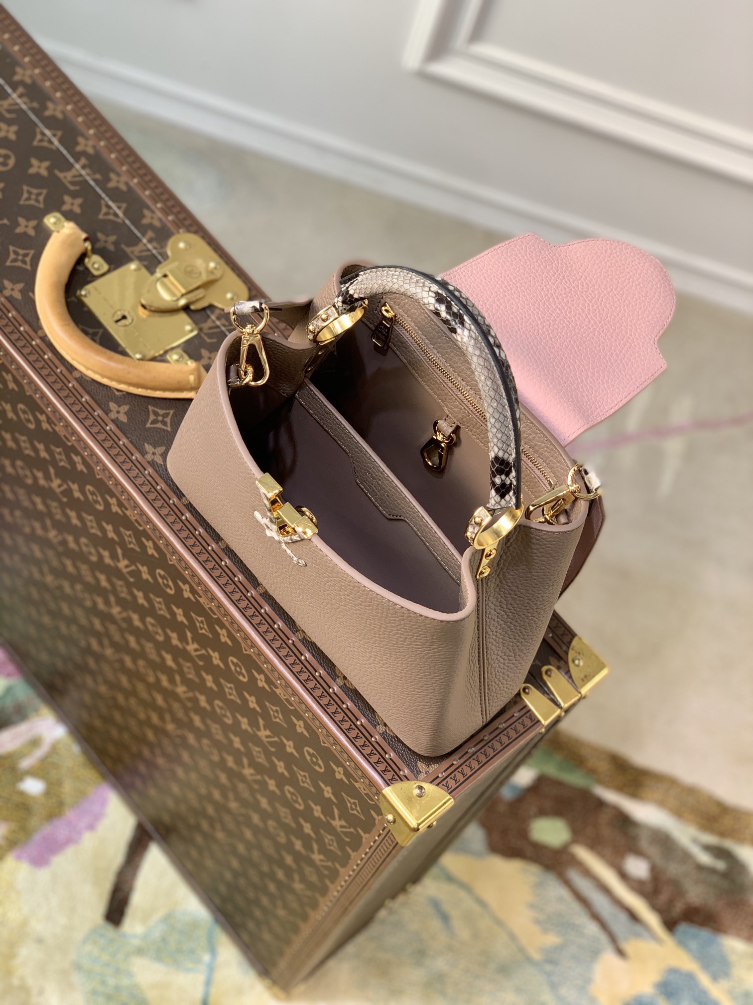 l0*is V*t0n capucines bag-27*18*9cm