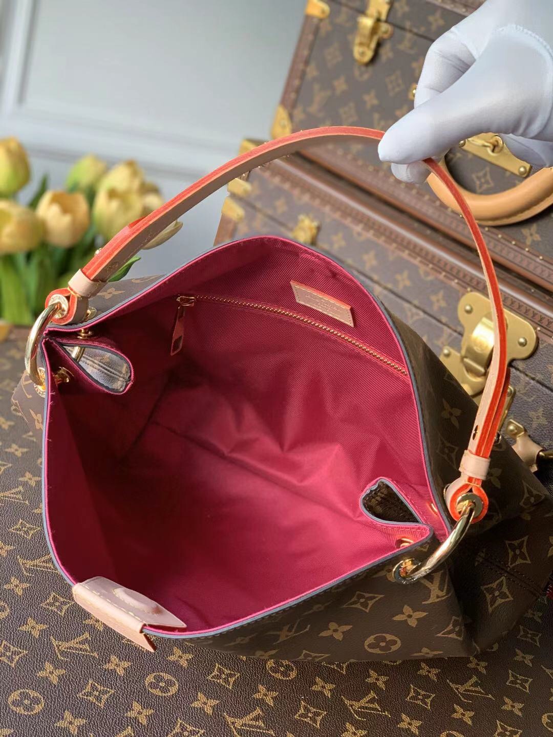 l0*is V*t0n graceful handbags-35*30*11cm