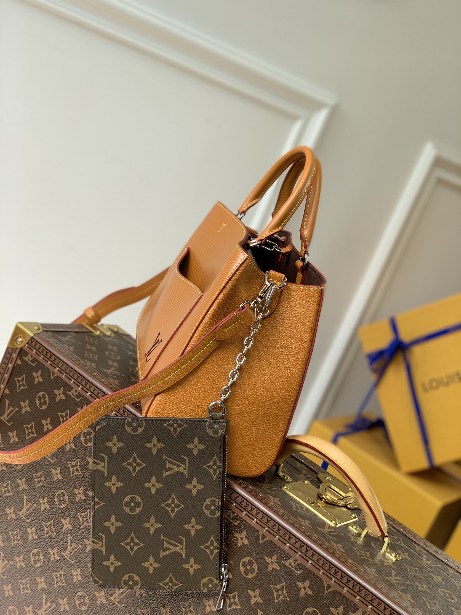 l0*is V*t0n marelle tote -25*17*11&30*21*13cm