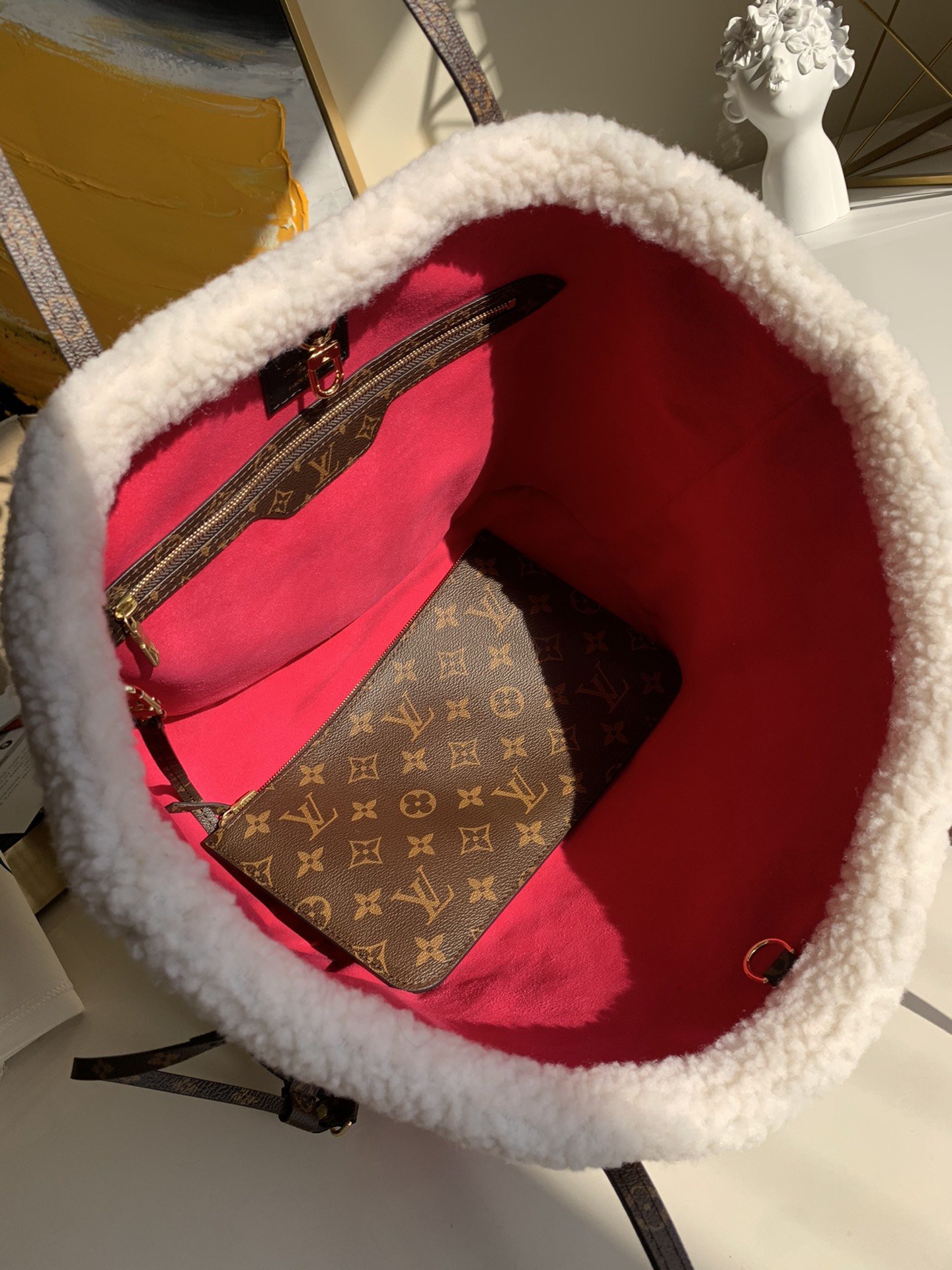 l0*is V*t0n neverfull mm tote-32*29*17cm