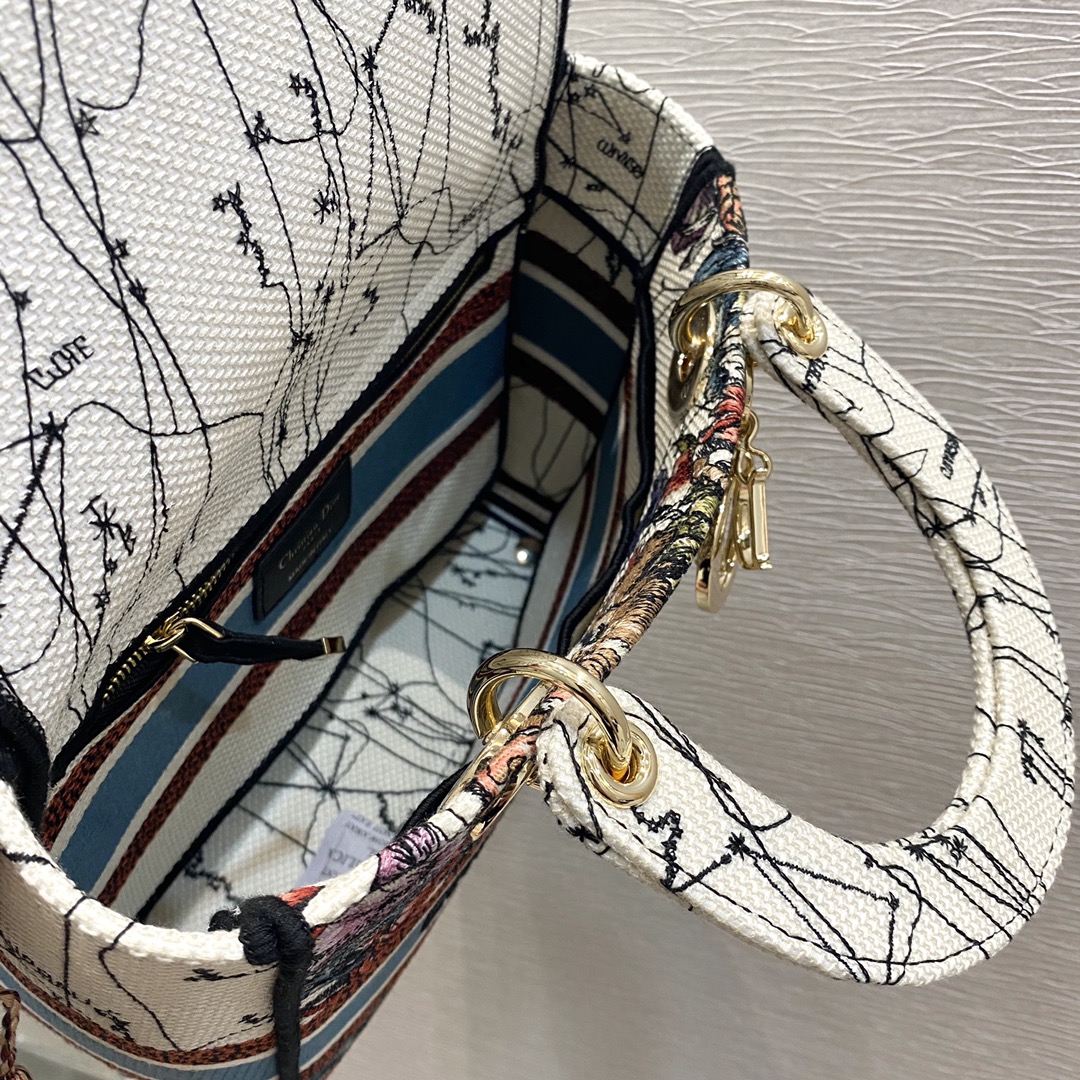 lady D*or handle bag-24cm