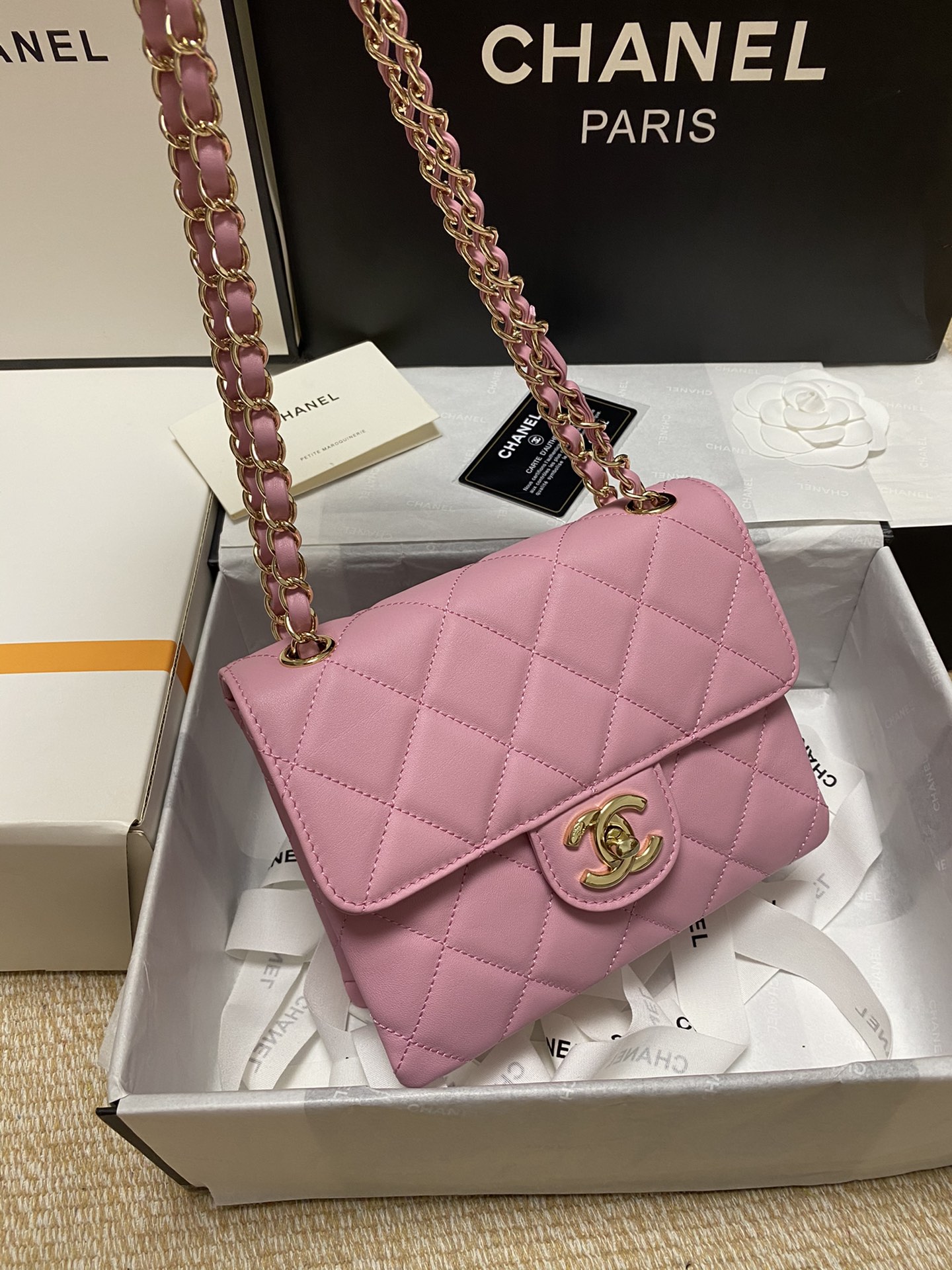Ch@nel Small Chain Bag-15.5*19.5*7.5CM