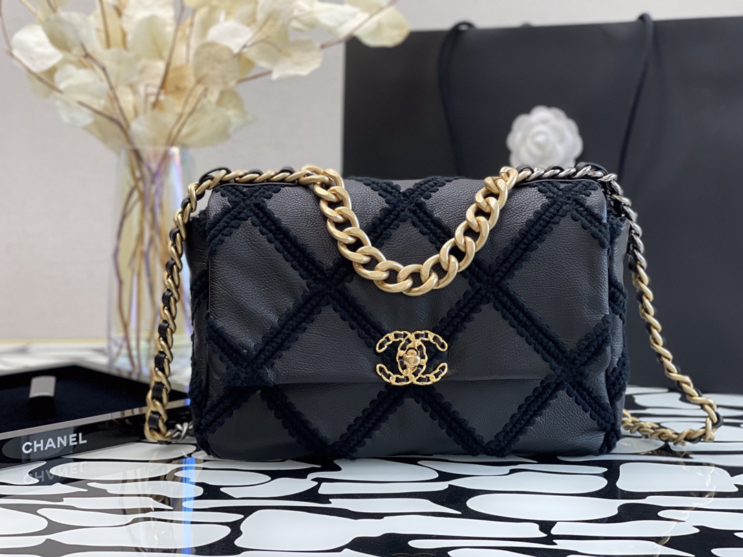 Ch@nel 19 Flap Bag-16*26*9CM
