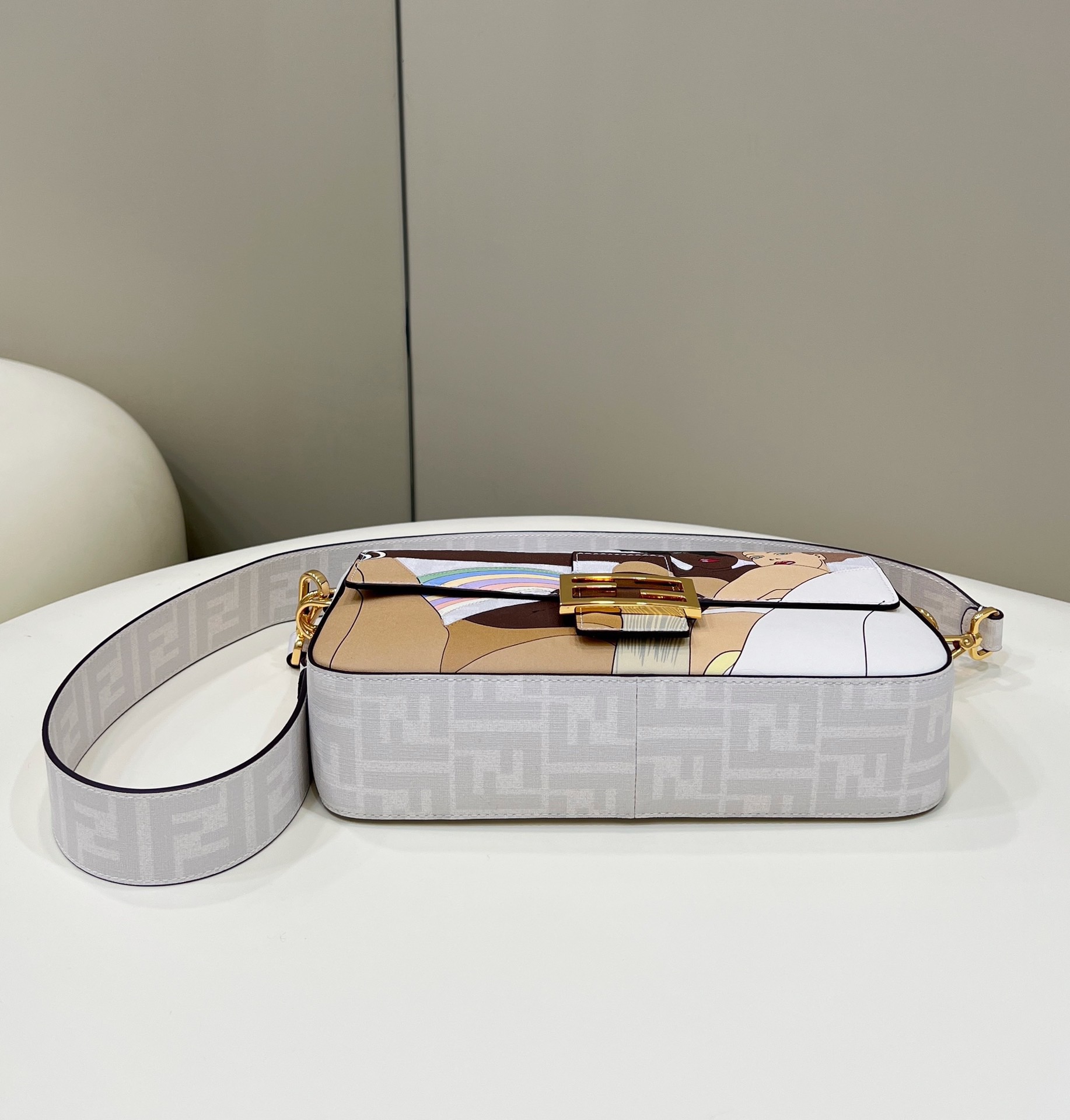 F**di baguette bag-28*6*13.5cm