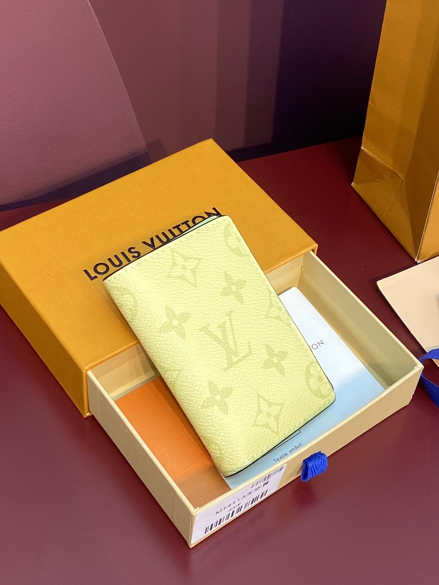 l0vis Vvtt0n card holder-14×10×2.5cm