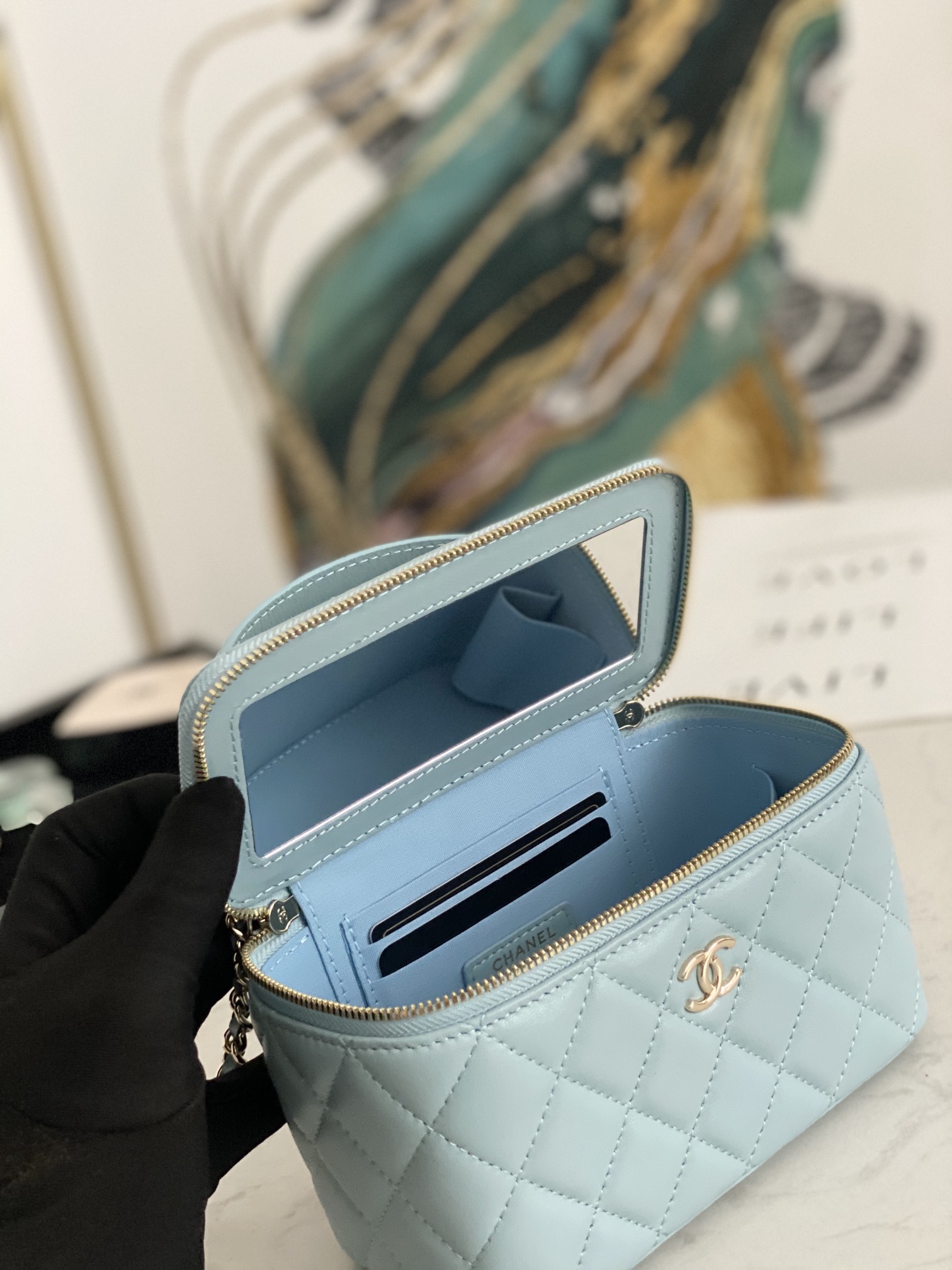 Ch@nel Cosmetic Bag-18CM