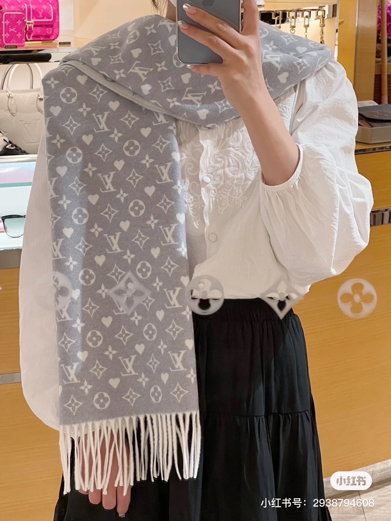 l0*is V*t0n scarf-45*190cm