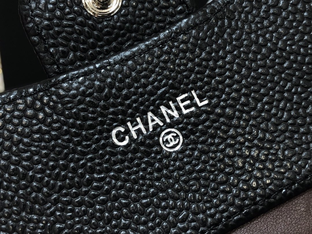 Ch@nel Wallet-Silver Harware-11*10CM