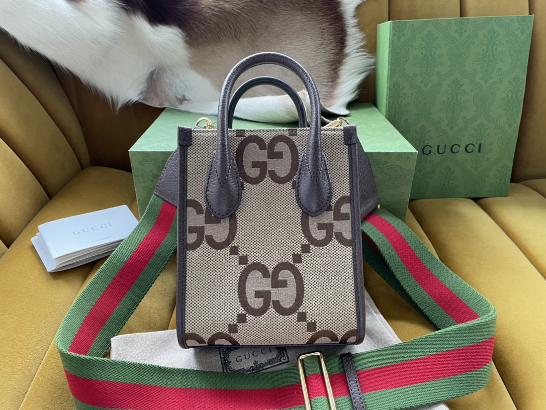 G*u*i gg retro mini tote-16/20/7cm