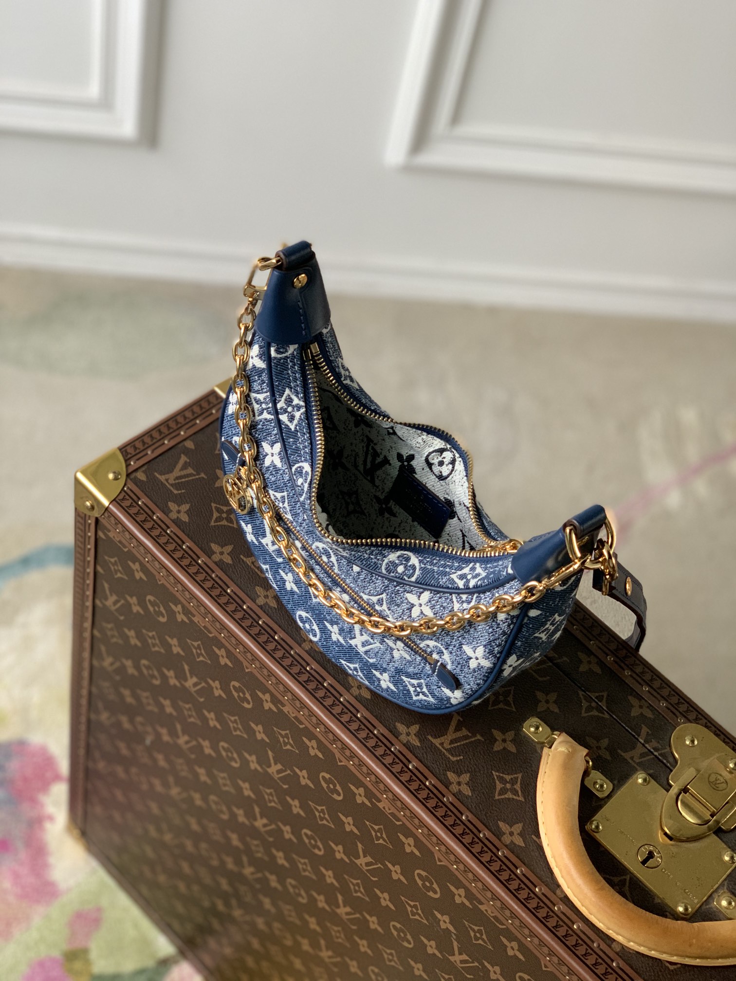 l0*is V*t0n loop handbags-m40511-23*13*6cm