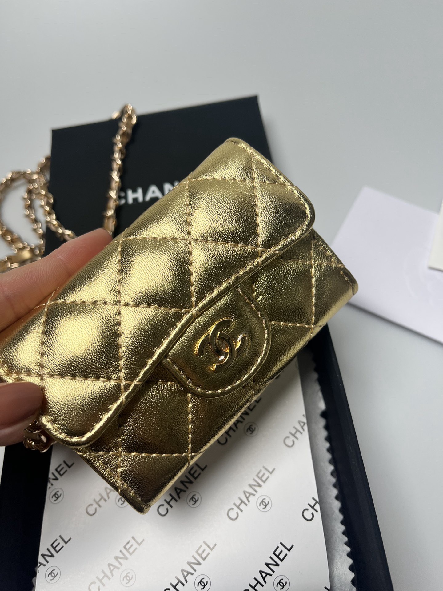 Ch@nel Waist Bag-11*7.5*2CM