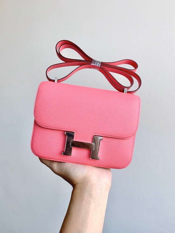 H**mes constance epsom leather-19cm