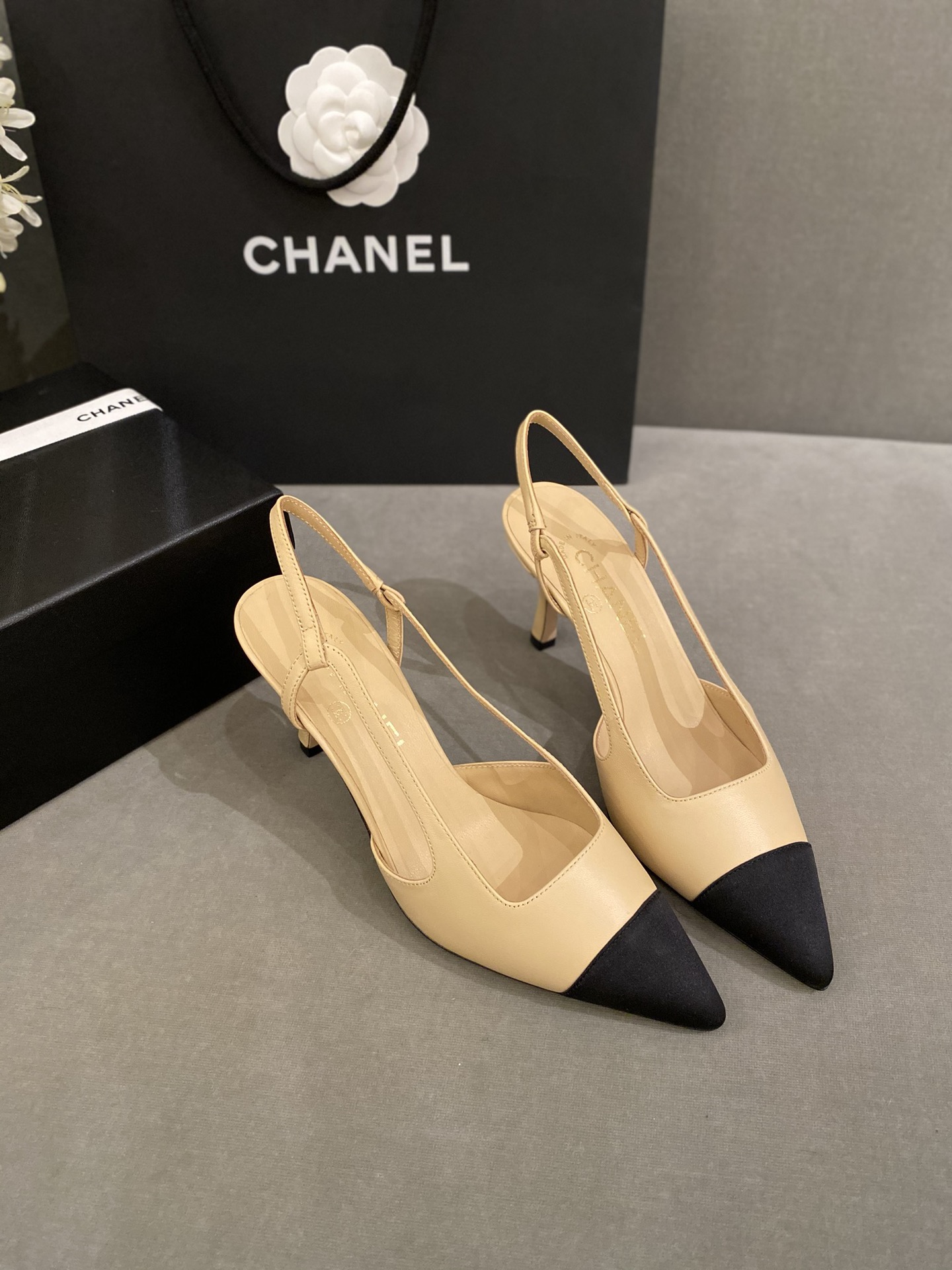 Ch@nel 2021ss Slingbacks