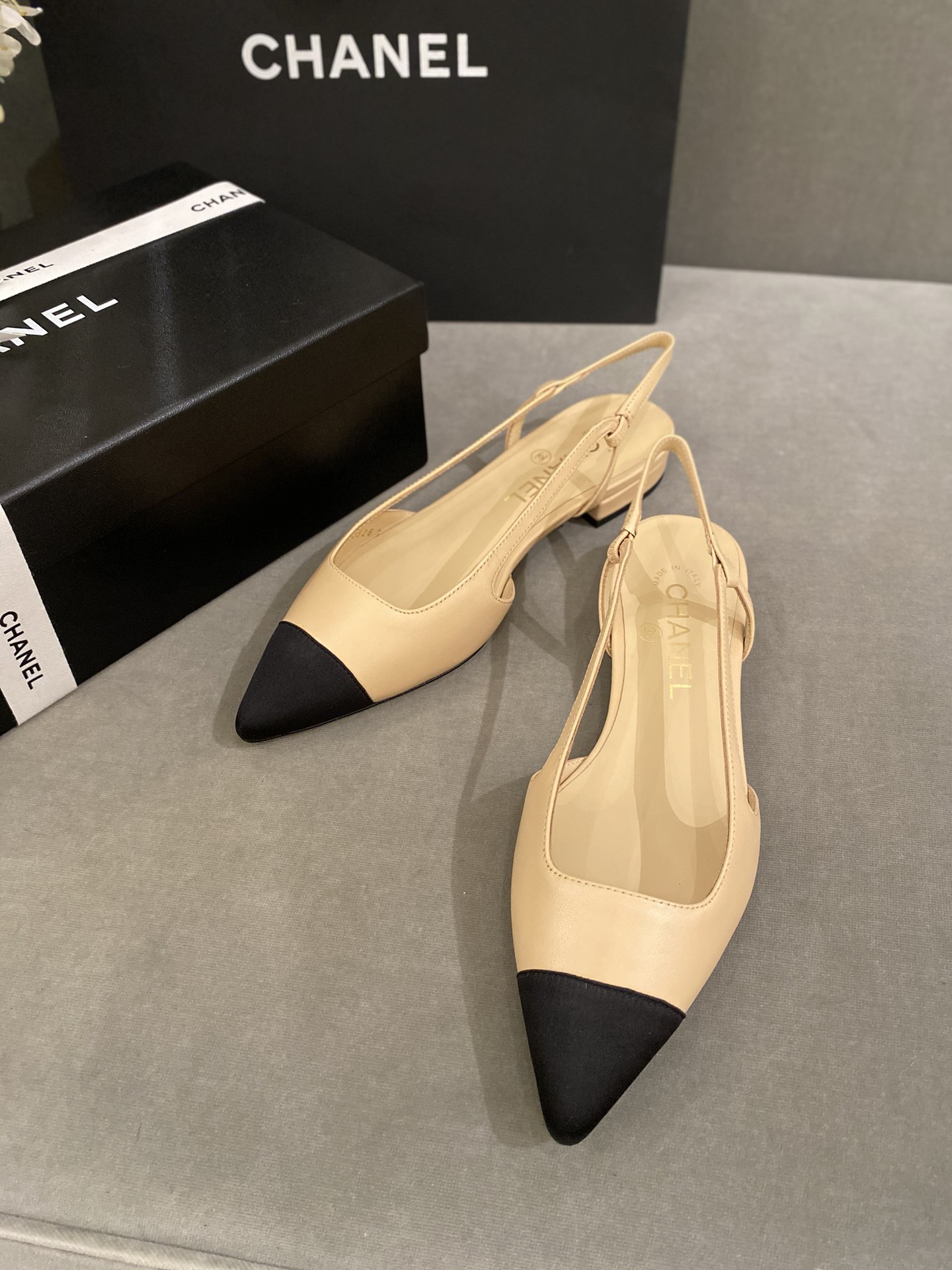 Ch@nel 2021ss Slingbacks