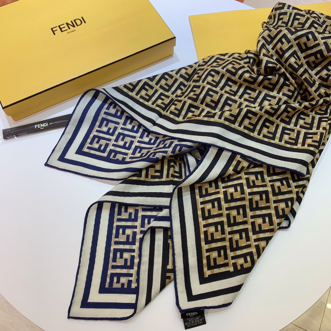 F**di shawls-140x140cm