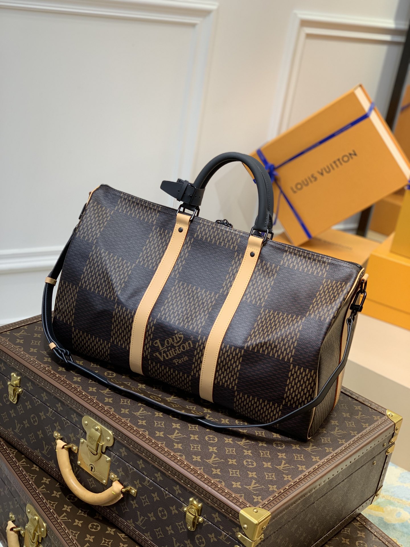 l0*is V*t0n keepall bandoulière-50.0 x29.0 x23.0cm