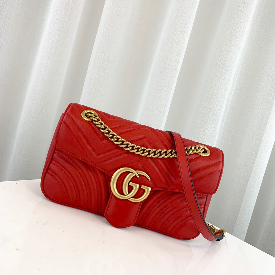 G*u*i marmont bag-26*15*7cm