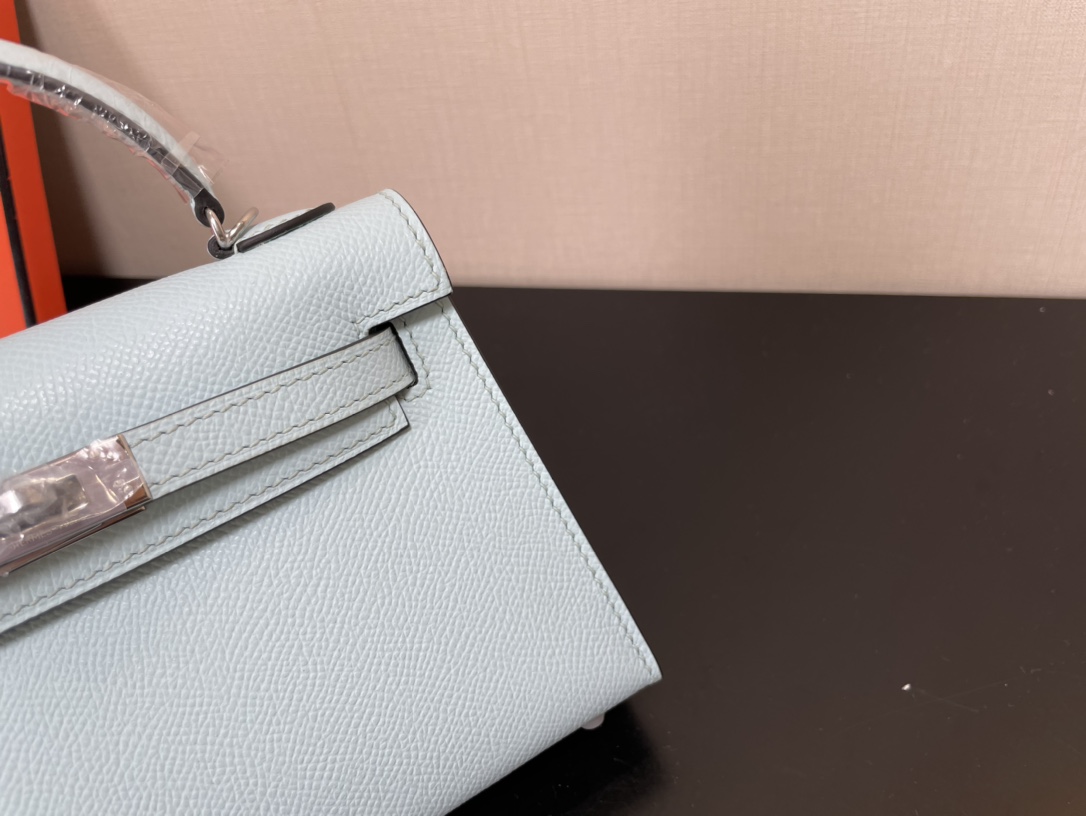 H**mes kelly-gold&silver hardware-19cm