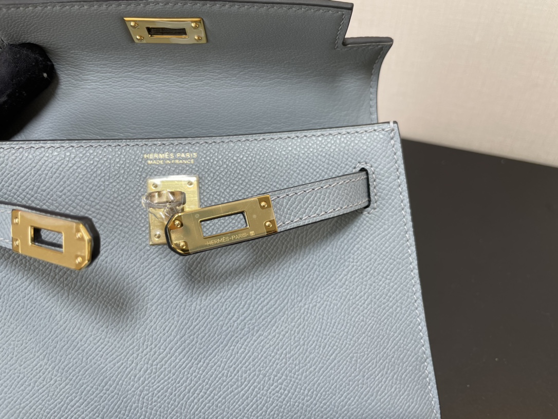 H**mes kelly-gold&silver hardware-19cm