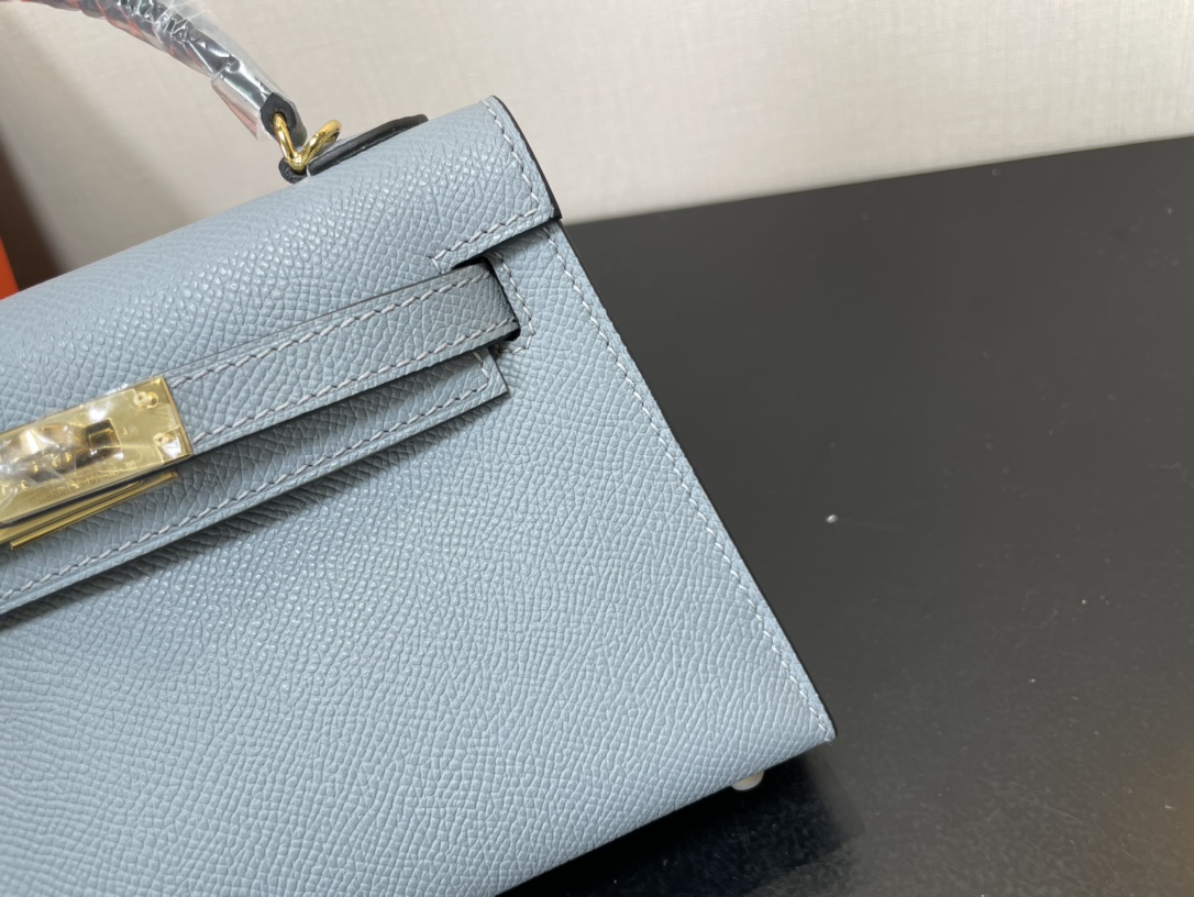 H**mes kelly-gold&silver hardware-19cm