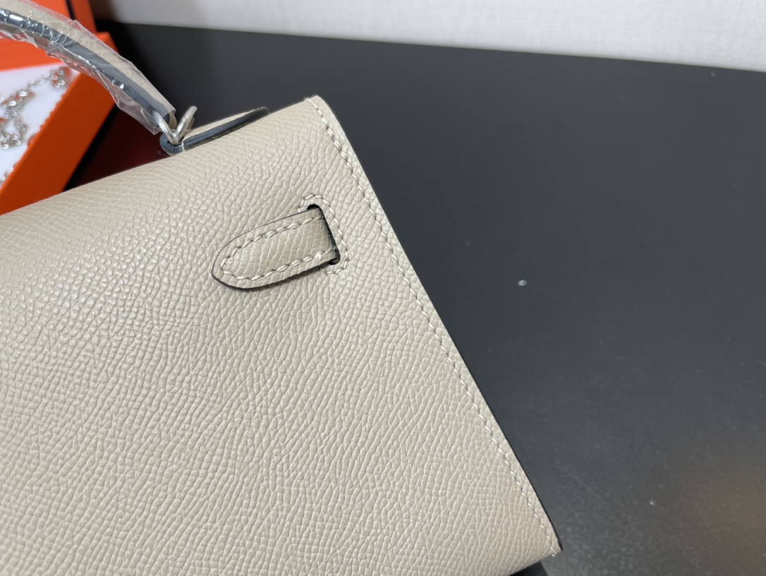 H**mes kelly-gold&silver hardware-19cm