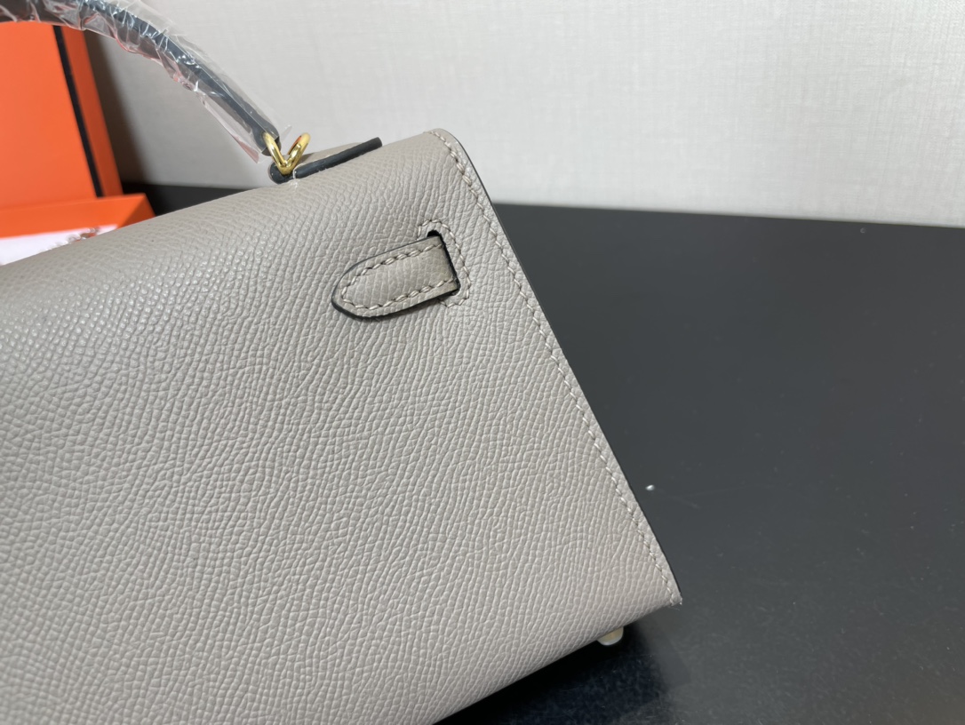 H**mes kelly-gold&silver hardware-19cm