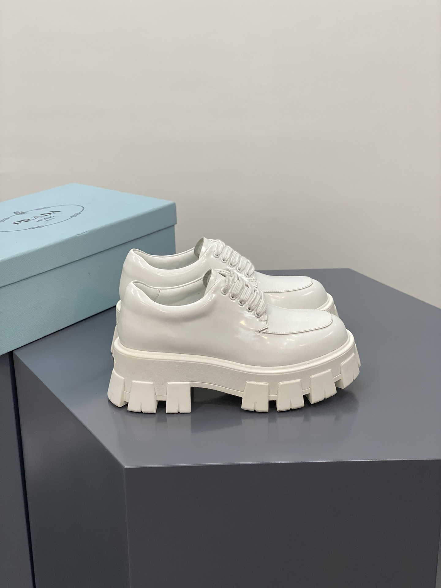 Pra*a loafers 2022ss-5.5cm