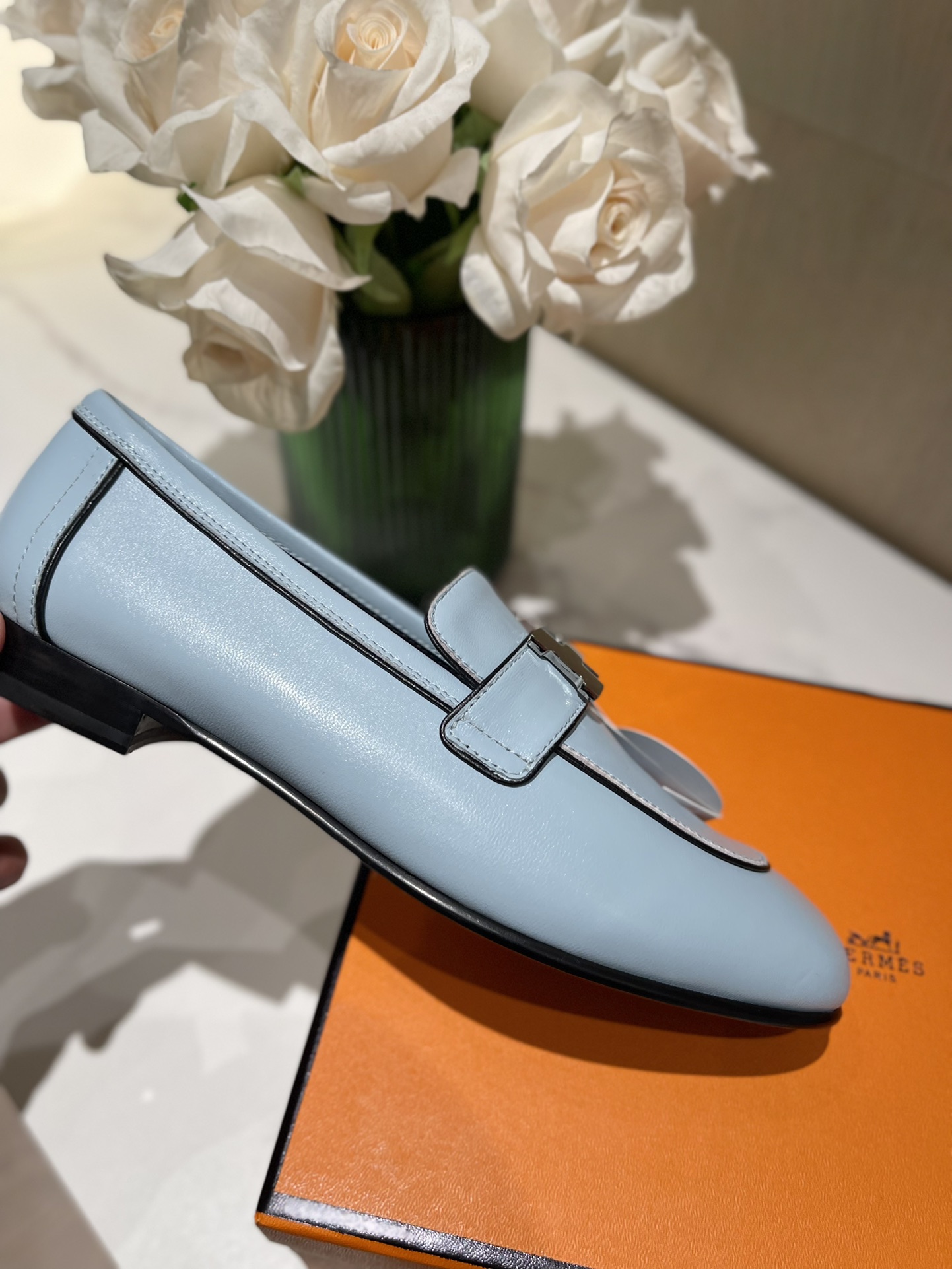 H**mes loafers(eu35-eu40)