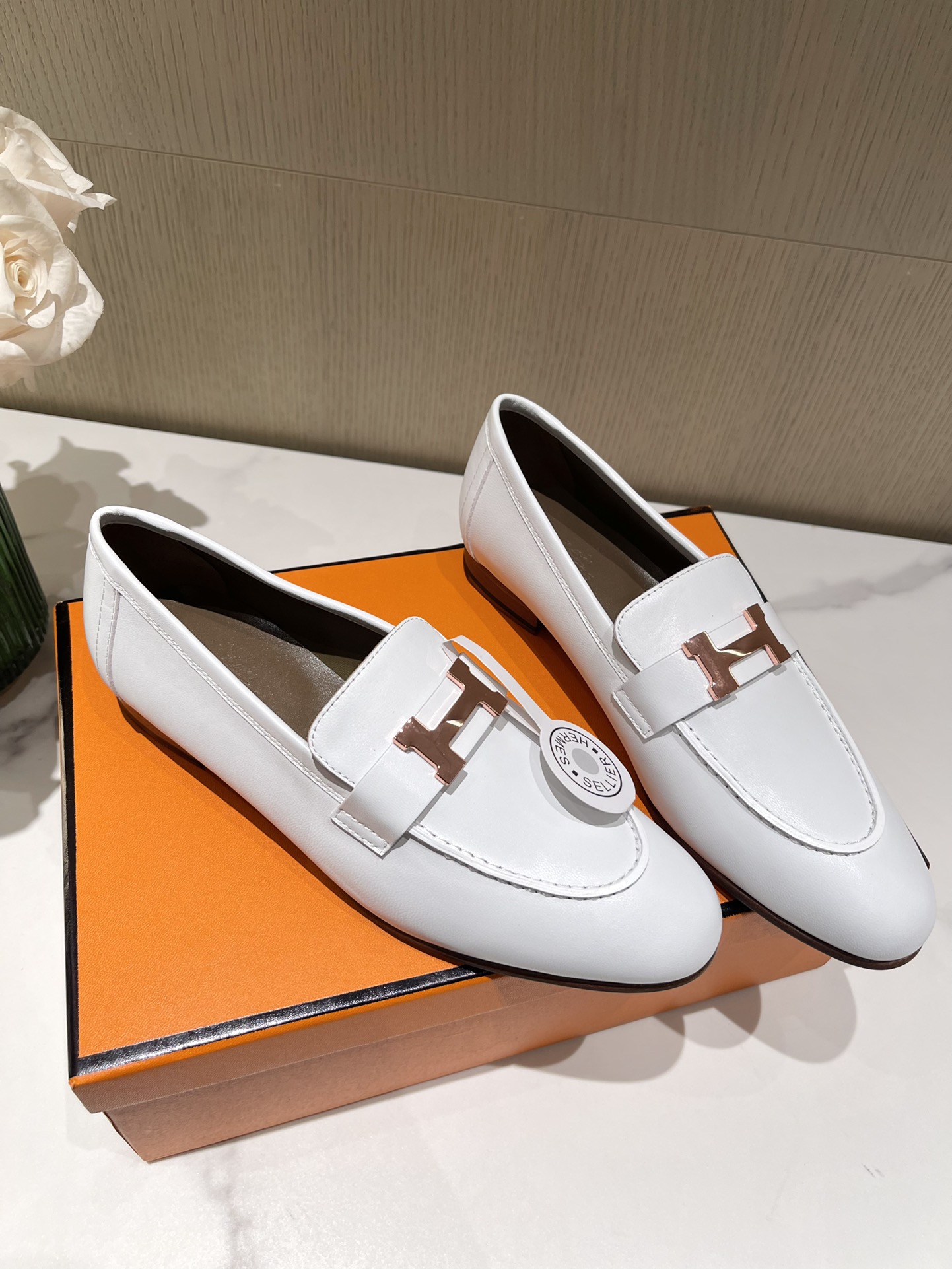 H**mes loafers(eu35-eu40)
