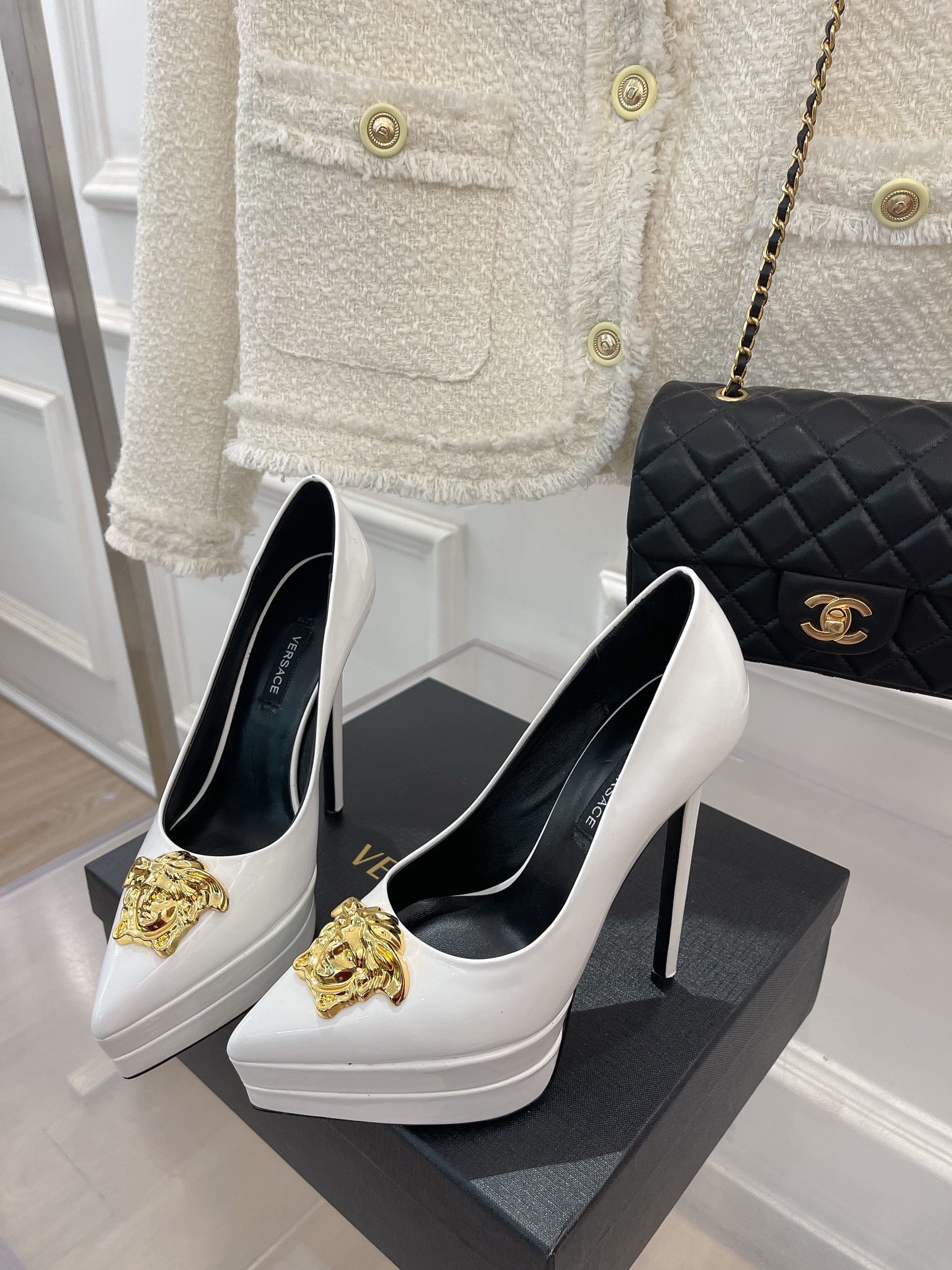 Versace 2022SS Sandals-14CM(EU35-42)