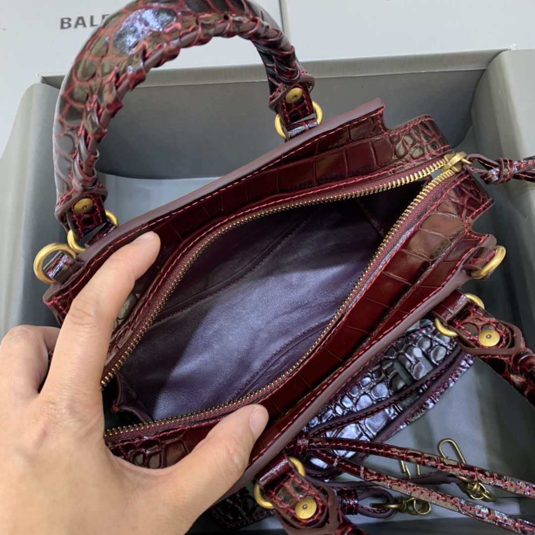 Ba*len*cia*ga neo classic bag-16.5*22*9*14.5cm