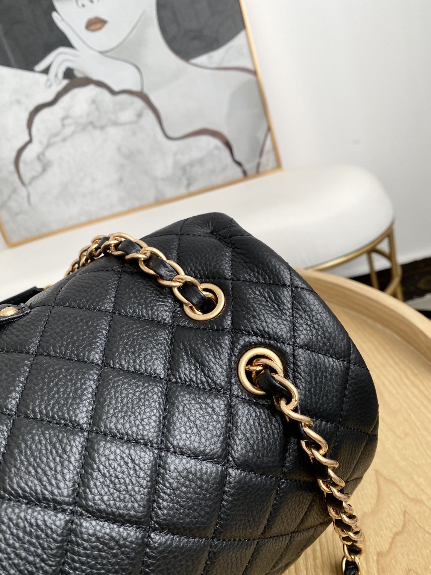 Ch@nel Flap Bag-44*14*28CM